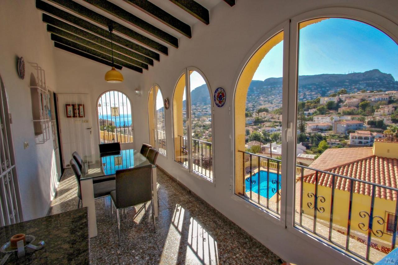 Tosal Julia - Sea View Villa With Private Pool In Calp Extérieur photo