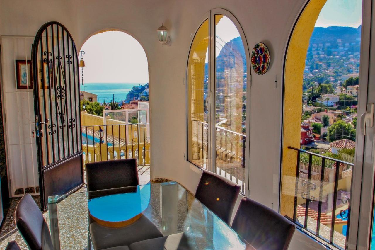 Tosal Julia - Sea View Villa With Private Pool In Calp Extérieur photo